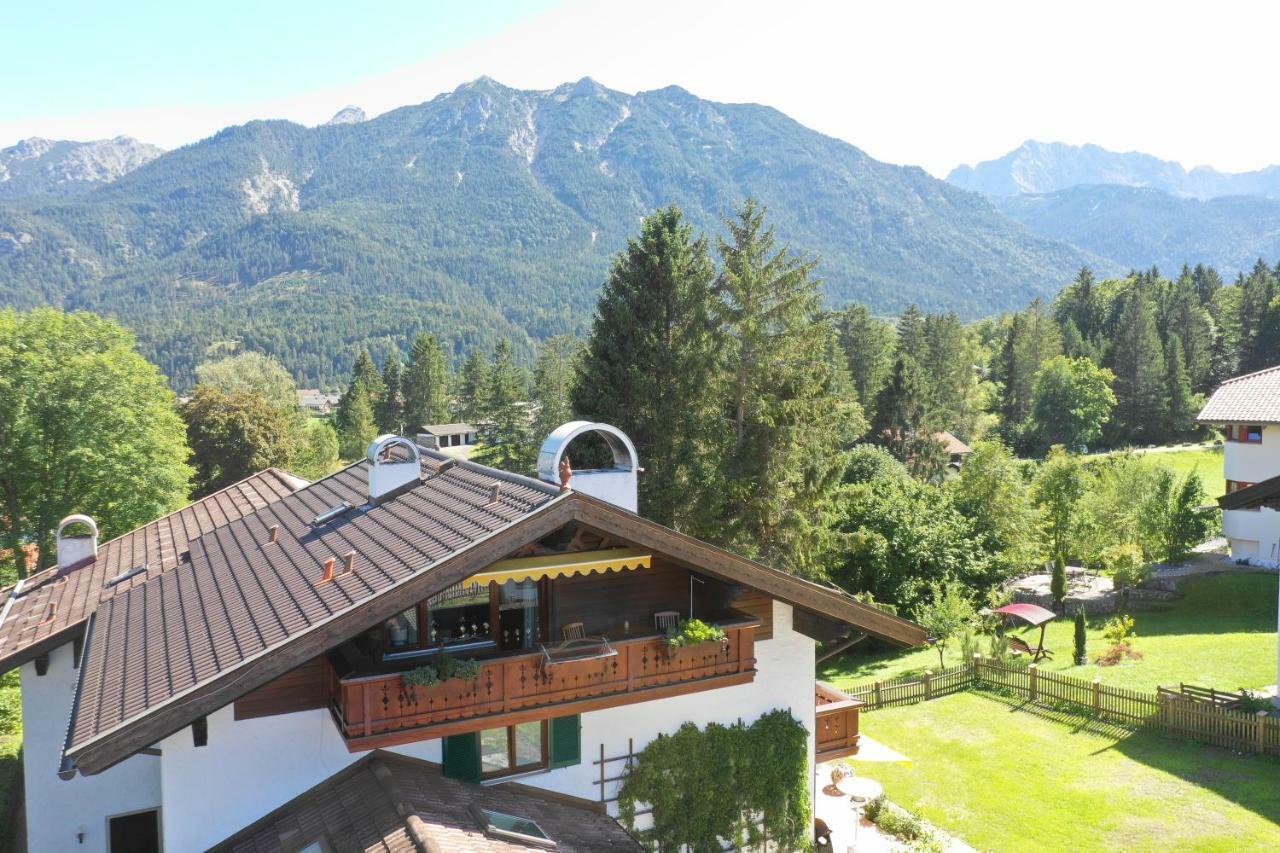 Bergleben Apartment Krün Exterior foto